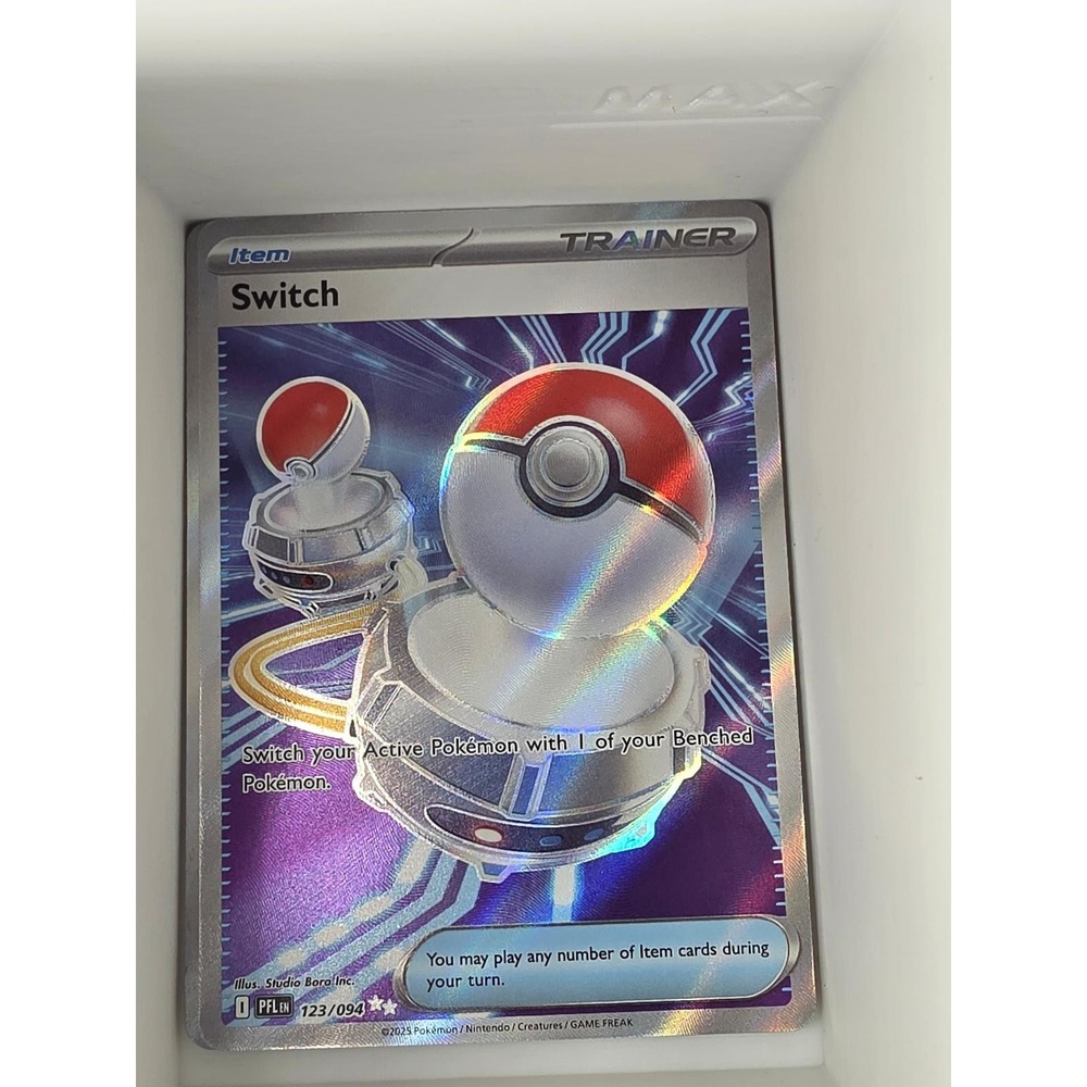 Switch 123/094 Ultra Rare Phantasmal Flames Pokemon Holo Near Mint